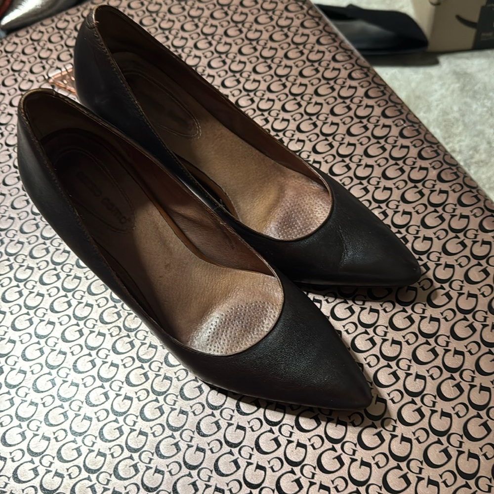 Corso Como heels with burnt brown color in good condition